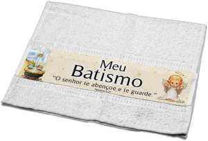 TO-005 - Toalha Meu Batismo TO-005 - Toalha Meu Batismo