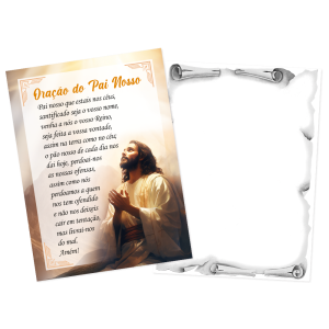 PR-002 - Postal Oração do Pai Nosso PR-002 - Postal Oração do Pai Nosso