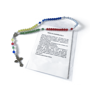 T-032 - Rosário Missionário c/ Folheto - 6mm T-032 - Rosário Missionário c/ Folheto - 6mm