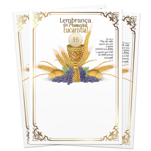 LS-063 - Lembrança de Eucaristia - Sem texto