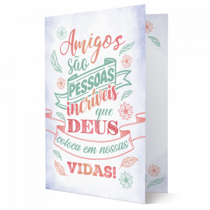 M-035 - Cartão de Amizade