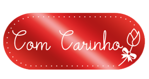 AP-009 - Etiqueta Decorativa - Com Carinho