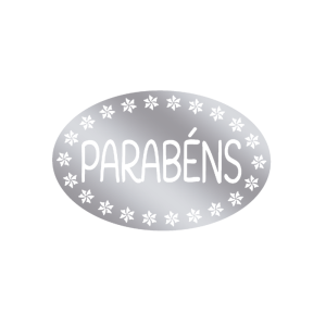AP-008 - Etiquetas Decorativas - Parabéns