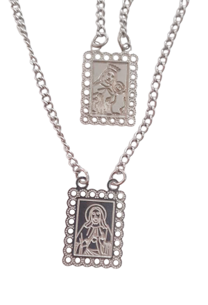 EI-003 - Escapulário Nossa Senhora do Carmo Perfurado