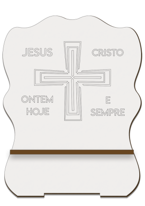 Porta Bíblia M branco - PBM-003