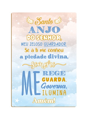 PDF-010 - Placa Decorativa Santo Anjo... PDF-010 - Placa Decorativa Santo Anjo...