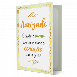 PD-036 - Cartão de Amizade