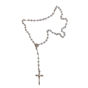 T-078 - Terço Perola - 6mm