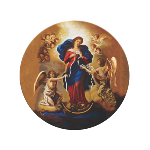 TFM-032 - Adesivo TFM - Nossa Senhora Desatadora de Nós