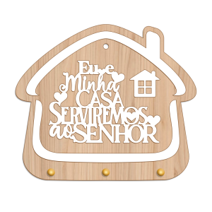 PCHA-004 - Porta Chaves Casa