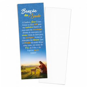 MP-051 - Marca Página - Benção da Saúde - 50 unidades