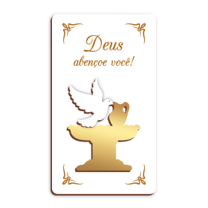 IM-031 - Imã de Geladeira Batismo