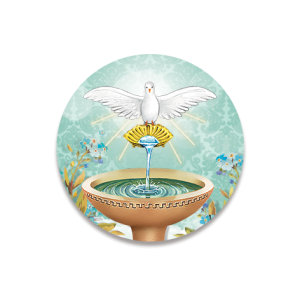 TF-002 - Adesivos TF - Batismo