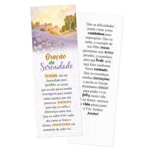 MP-026 - Marca Página - Oração da Serenidade - 50 unidades