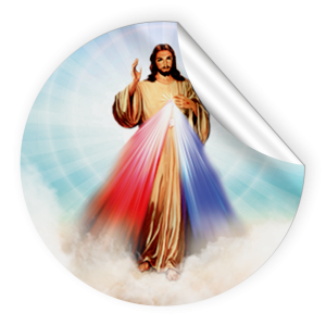 TF-024 - Adesivo TF - Jesus Misericordioso