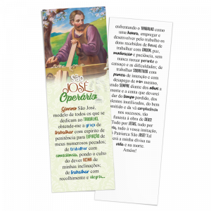 MP-077 - Marca Página - São José Operário - 50 unidades MP-077 - Marca Página - São José Operário - 50 unidades