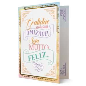 PD-075 - Cartão de amizade