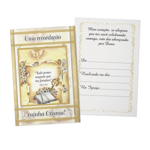LP-063 - Lembrancinha de Crisma - 100 unidades