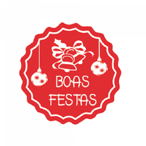 APN-006 - Etiqueta Decorativa - Boas Festas