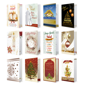 Refil Cartão MB Natal - Boas Festas - 24 unidades - RMB-002