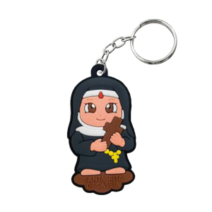 CHE-008 - Chaveiro Emborrachado Santa Rita