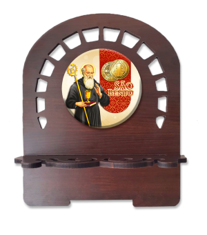 PBM-025 - Porta Bíblia M - São Bento