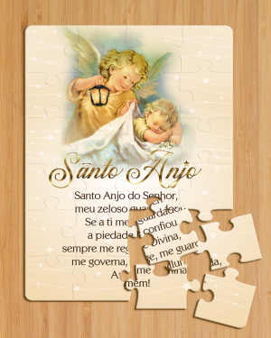 JB-005 - Quebra-Cabeça Santo Anjo