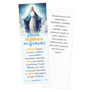 MP-012 - Marca Página - Nossa Senhora das Graças - 50 unidades