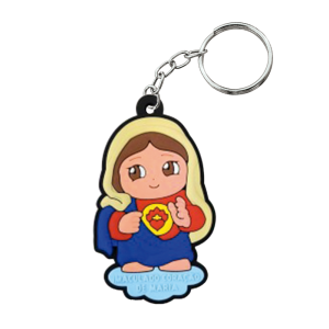 CHE-003 - Chaveiro Emborrachado Imaculado Coração De Maria