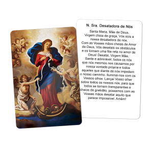 SA-015 - Santinho Auto Brilho Desatadora de Nós