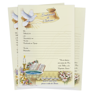 LB-047 - Lembrança de Batismo