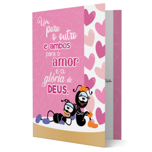 CBM-006 - Cartão Smilinguido Um Para o Outro CBM-006 - Cartão Smilinguido Um Para o Outro