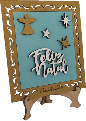 EN-002 - Enfeite de Natal - Feliz Natal EN-002 - Enfeite de Natal - Feliz Natal
