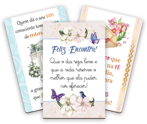IM-008 - Kit Imã de geladeira Encontros de Casais IM-008 - Kit Imã de geladeira Encontros de Casais