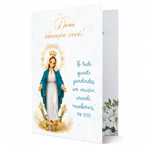 M-692 - Cartão Nossa Senhora das Graças