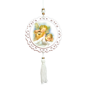 AR-002 - Adorno Anjo da Guarda com oração AR-002 - Adorno Anjo da Guarda com oração
