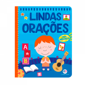 LIV-024 - Livro Orações para Meninos capa almofadada
