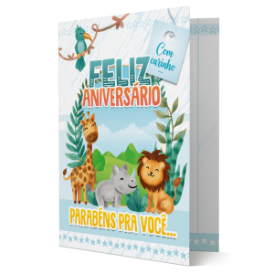 M-085 - Cartão de Aniversário