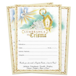 LB-082 - Lembrança de Crisma