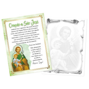 PR-052 - Postal Oração a São José