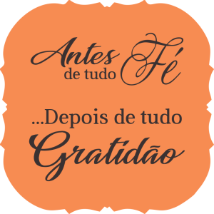 CBAP-011 - Adesivo Fé Gratidão Pequeno