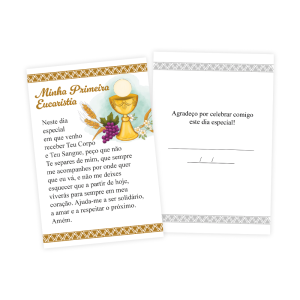 LP-012 - Lembrancinha de Eucaristia  - 100 unidades