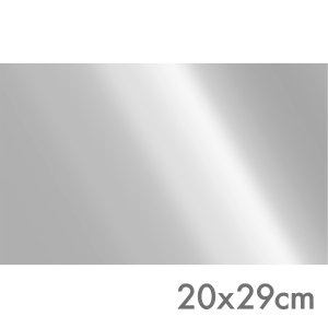 SP-019 - Saco de presente - 20x29cm - Prata - Metalizado - 50 unidades