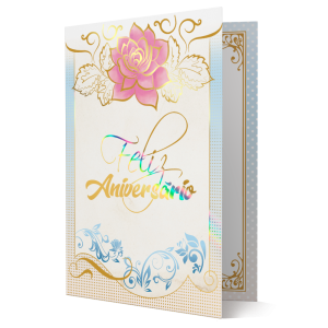 M-025 - Cartão Feliz Aniversário