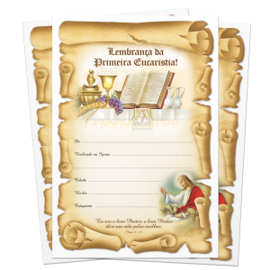 LB-064 - Lembrança de Eucaristia LB-064 - Lembrança de Eucaristia