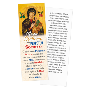 MP-013 - Marca Página - Nossa Senhora do Perpetuo Socorro - 50 unidades