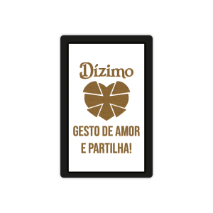 IM-014 - Imã de Geladeira Dízimo