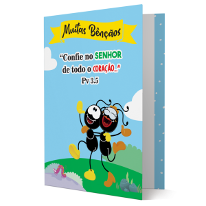 CBM-005 - Cartão Smilinguido Muitas Bênçãos CBM-005 - Cartão Smilinguido Muitas Bênçãos