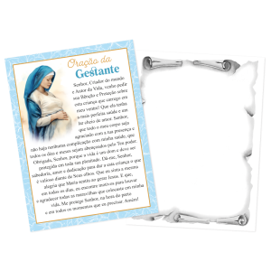 PS-004 - Postal Nossa Senhora - Oração da Gestante PS-004 - Postal Nossa Senhora - Oração da Gestante