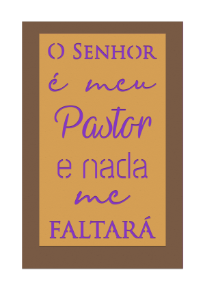 QDP-022 - Quadro Decorativo com Frase